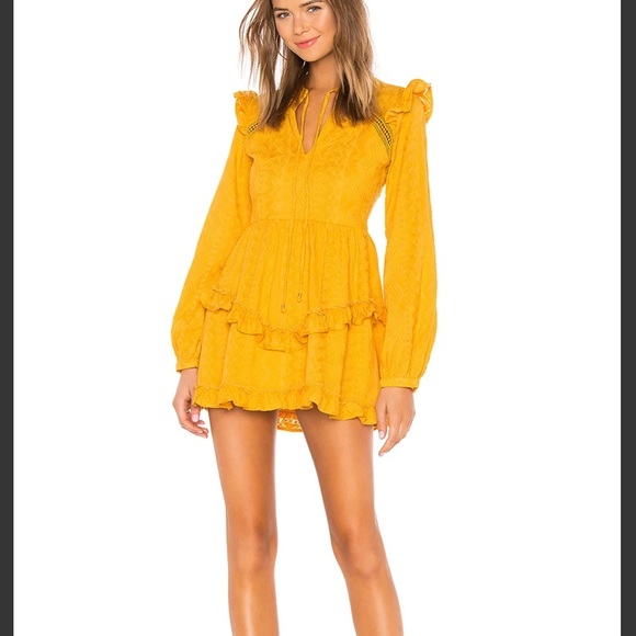 Tularosa Dresses & Skirts - Tularosa Yellow Lisa DRESS sz S NWOT